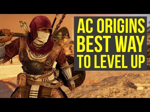 Assassin's Creed Origins Tips BEST WAY TO GET FAST XP (Assassin's Creed Origins Fast XP - AC Origins Video