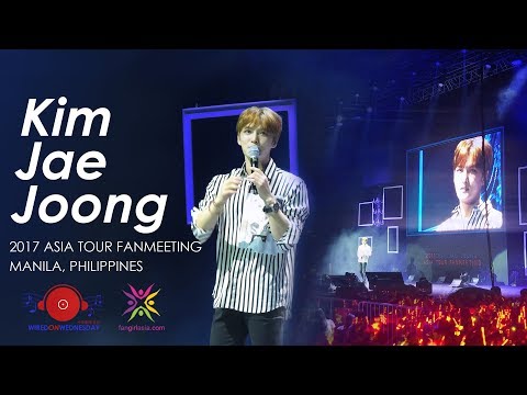 [113017] Kim Jae Joong Asia Tour 2017 | Fanmeeting in Manila