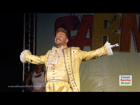 Concurso da Corte - Rei Momo 2020 - Santos - Apresentação do Dionísio S. P. Junior (União Imperial)