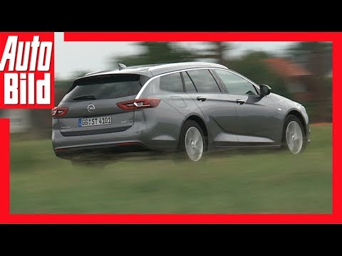 Opel Insignia Sports Tourer (2017) - Driving report/Details/Review Here comes the design station ...