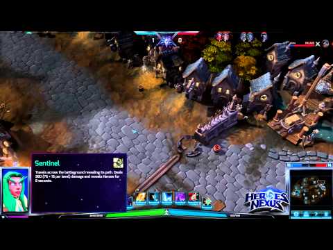 Tyrande Abilities Preview - Heroes of the Storm Alpha