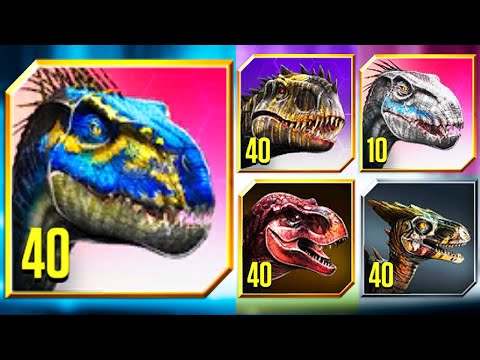 ALL MAX GEN 2 DINOSAURS & HYBRIDS BATTLE & FEEDING 🌍 Jurassic World: The Game w/ INDORAPTOR GEN 2