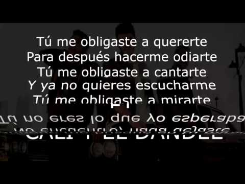 Tu me obligaste letra