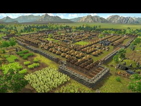 10 HOURS of DAWN OF MAN Gameplay (PC/UHD)