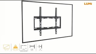 Economy Low Profile Tilt TV Wall Mount | LP34-44T | LUMI
