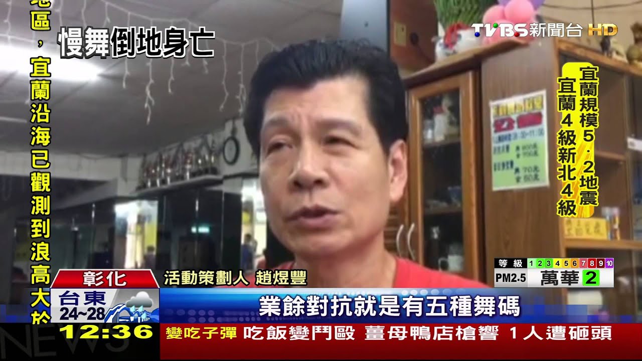 參加國標舞比賽 57歲男舞者暴斃身亡