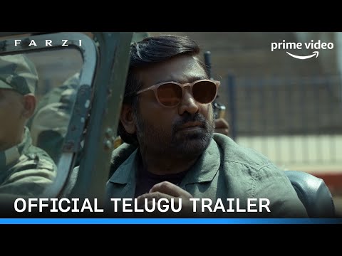 FARZI - Official Telugu Trailer | Raj & DK | Shahid, Sethupathi, Kay Kay, Raashii | Prime Video IN