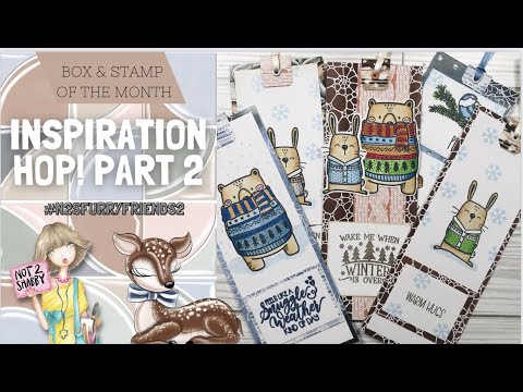 Gift Idea Easy and Adorable Winter Bookmarks #N2SFurryFriends2 Giveaway