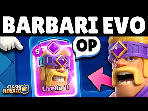 PROVIAMO i NUOVI SUPER BARBARI EVOLUTI! - Clash Royale
