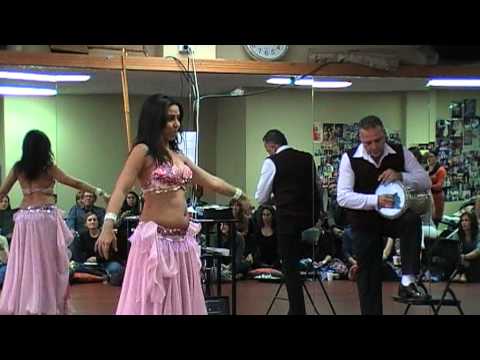 Danielle Lopes Impromptu Bellydance Drum Solo