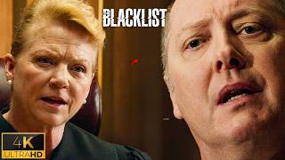 Reddington Destroys the Courtroom | The Blacklist 4K Scene
