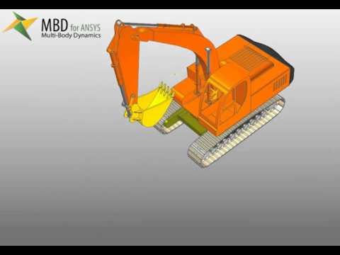 MBD for ANSYS - Excavator