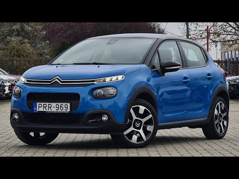2018 Citroën C3 Shine 1.2 PureTech 83 Cobalt Blue