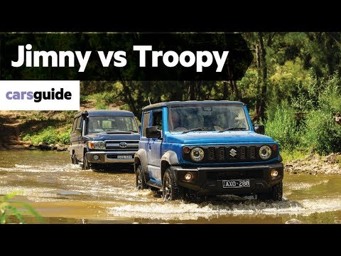 Suzuki Jimny vs Toyota Land Cruiser Troopy 2019 off-road review