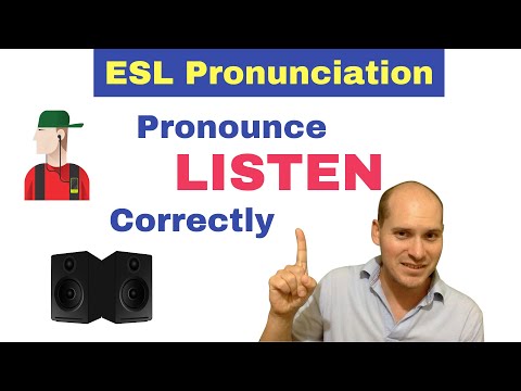 Pronunciation of 'Listen' - English Lesson