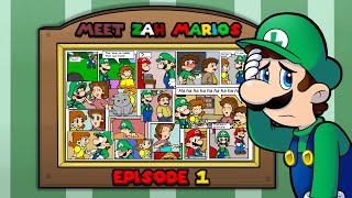 🍄Meet Zah Marios🍄⭐️Ep 1⭐️Nintendrawe