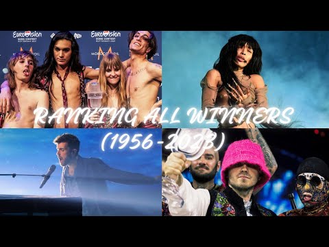 ranking ALL 70 eurovision winners
