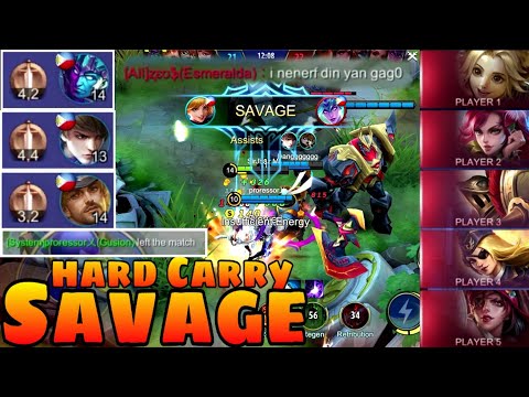 Hard Carry using Fanny Basic Cable | Fanny Insane Savage