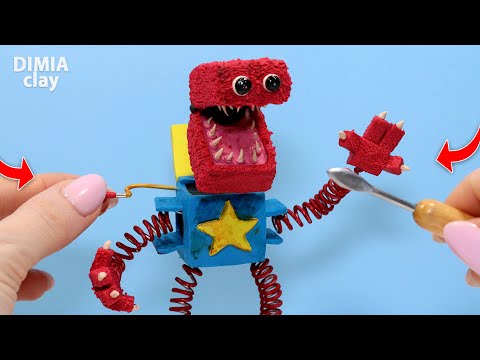 How to make Boxy Boo Sculpture Timelapse Project Playtime | Dimia clay tutorial