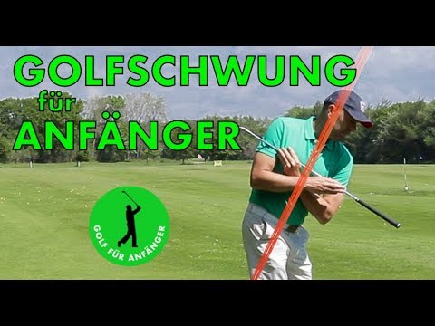Golf swing for beginners - a simple method