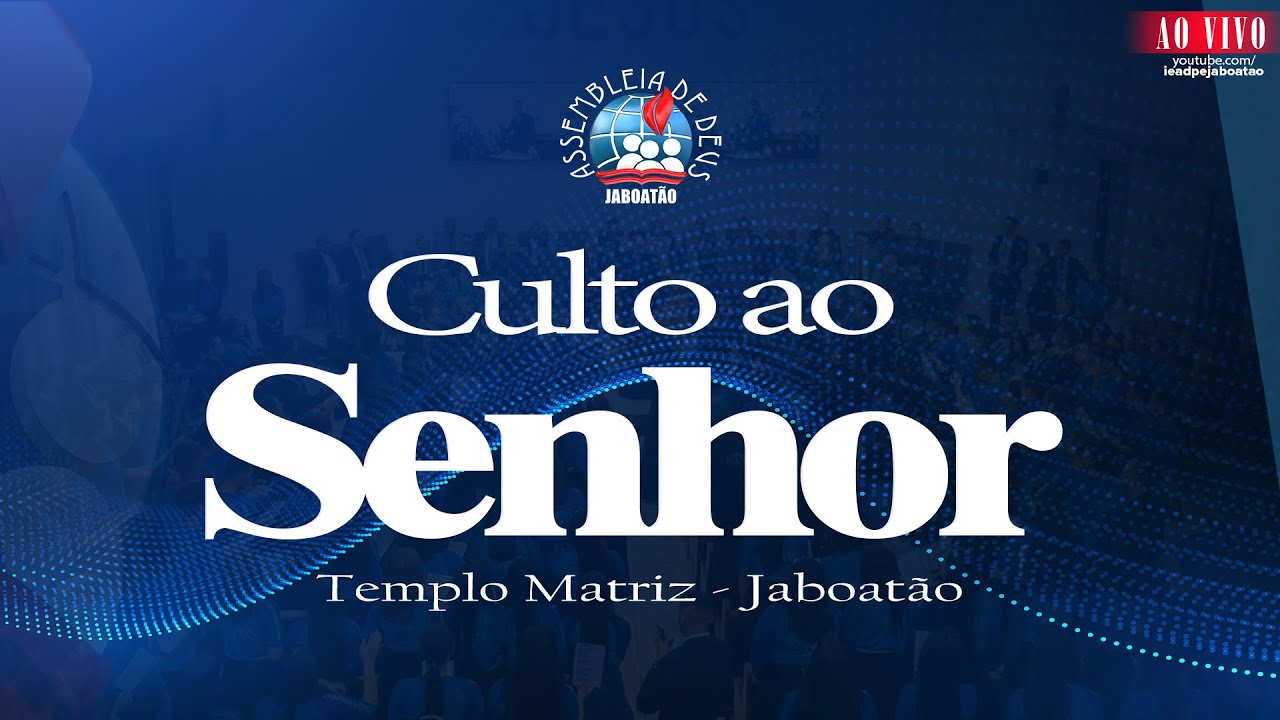 AO VIVO | CULTO AO SENHOR - 29/12/2024 | IEADPE - JABOATÃO