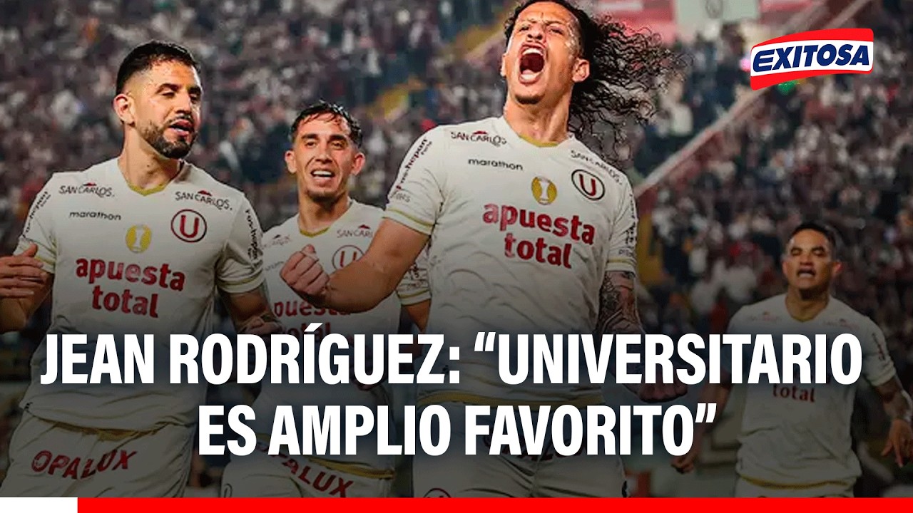 🔴🔵 Universitario es amplio favorito ante Juan Pablo II, asegura Jean Rodríguez