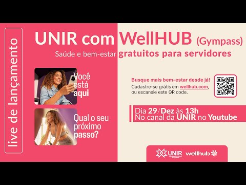 UNIR + Wellhub (Gympass): Saúde e bem-estar gratuitos para servidores
