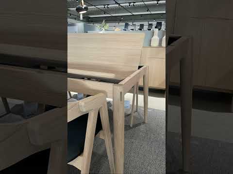 PBJ Hide spisebord med tillægsplade