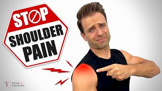 Fix Shoulder Pain! Exercises For Rotator Cuff Tendonitis, Tears, and Impingement