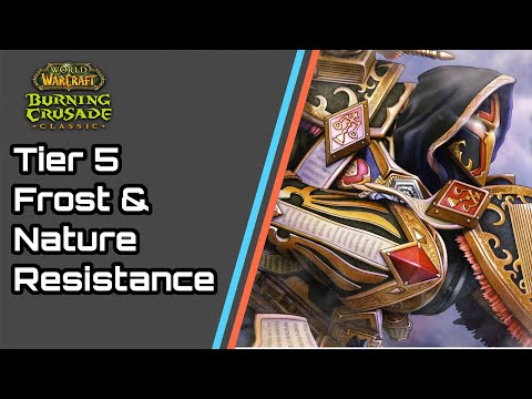 World of Warcraft: Burning Crusade Classic - Prot Paladin Tier 5, Frost/Nature Resistance Gear Guide