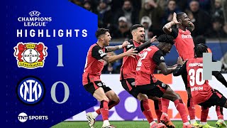 Nordi Mukiele Last Minute Winner 🤯 | Bayer Leverkusen 1-0 Inter | UEFA Champions League Highlights