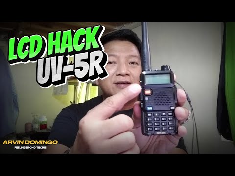 BAOFENG UV-5R LCD DISPLAY HACK