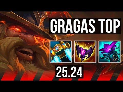 GRAGAS vs RENEKTON (TOP) | 54K damage | NA Grandmaster | 25.24