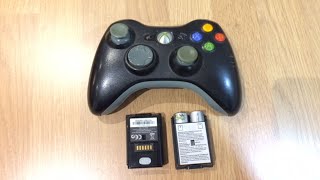 How to replace XBox 360 Wireless Controller Batteries -Both Types
