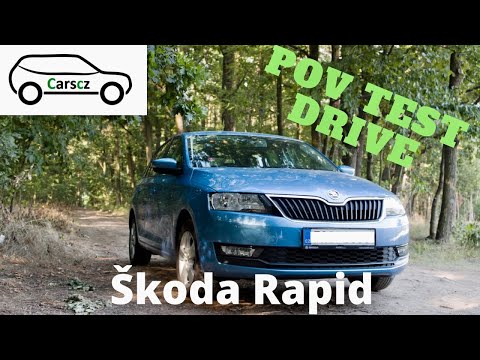 2019 Škoda Rapid Spaceback 1.0 TSI 81kW 4K POV Test Drive #5 | Autobahn, City driving, Parking ...