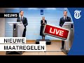 KIJK LIVE: Rutte en De Jonge over invoering avondklok