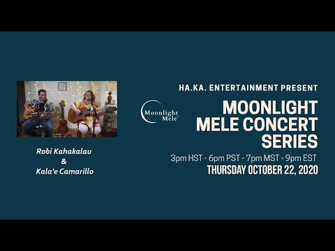 Moonlight Mele Concert Series #17 - Robi Kahakalau, Kala'e Camarillo & Shawn Pimental