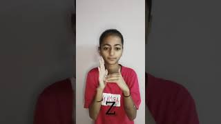 Learn Sign Language Alphabet A to Z with Janavi | Easy Sign Language Tutorial
