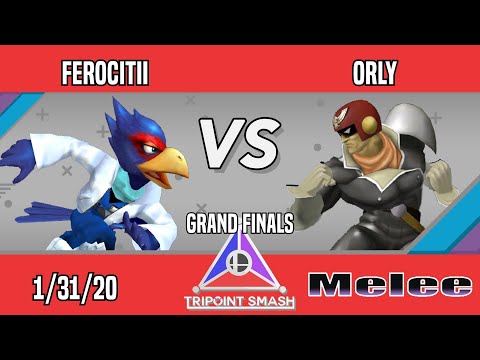 Tripoint Smash 95 - Grand Finals - Ferocitii(Falco) Vs. ORLY(Captain Falcon)