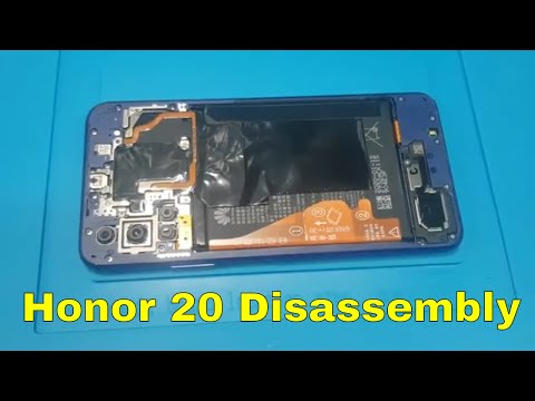 HUAWEI HONOR 20 LCD  DISPLAY REPLACEMENT AND TEARDOWN DISASSEMBLY