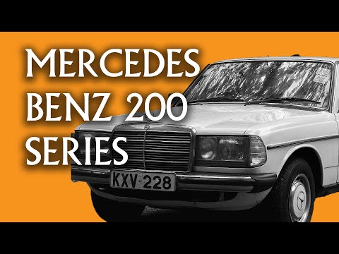 1982 Mercedes Benz 200 series  (w123) exterior
