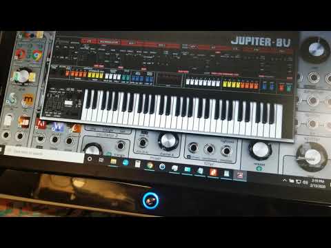Arturia Jupiter 8v2 and Beatstep test