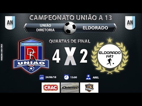 CAMPEONATO UNIÃO A 13 - UDFA 04X02 ELD