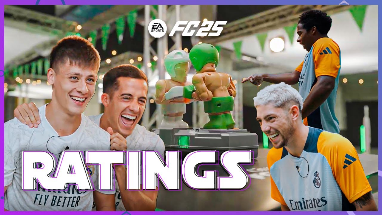 FC25 RATINGS CIRCUS CHALLENGES! | Valverde, Lucas, Arda & Endrick | Real Madrid