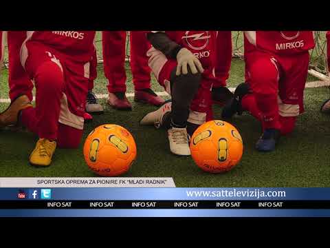 SPORTSKA OPREMA ZA PIONIRE FK “MLADI RADNIK”
