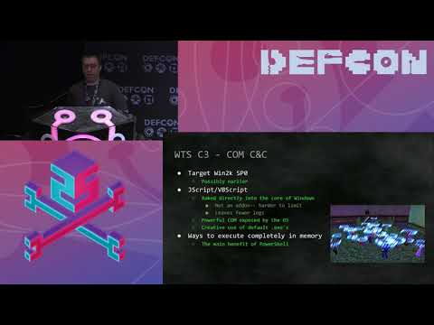 DEF CON 25 - Sean Dillon, Zach Harding - Koadic C: Windows COM Command & Control Framework