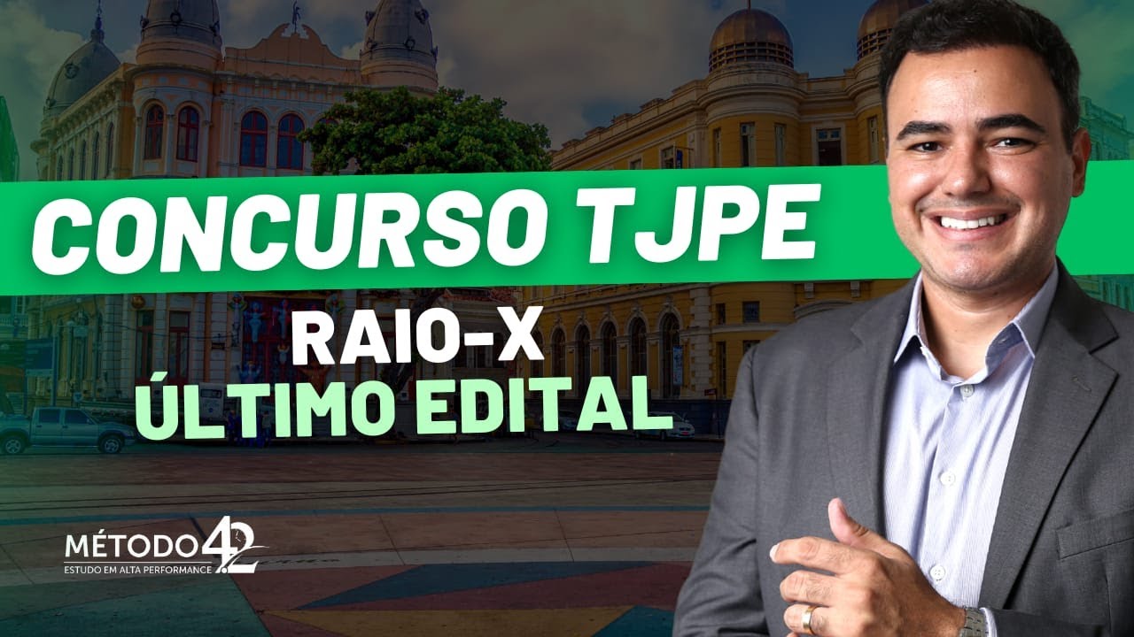 Concurso TJPE - Comissão Formada - Raio X do último edital