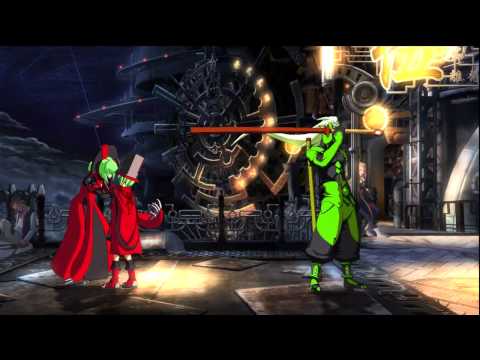 PSN BBCS - Kyzertron (CA) vs. Hen-Tai (HK)  *plus alternative music*