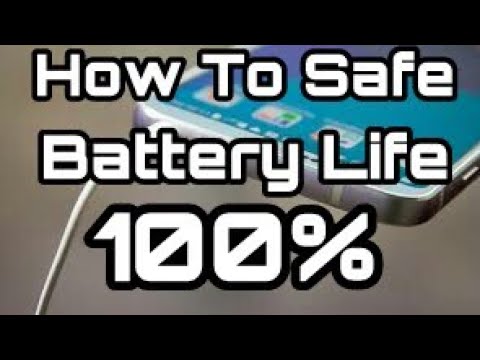 How To Safe Battery Life 1
