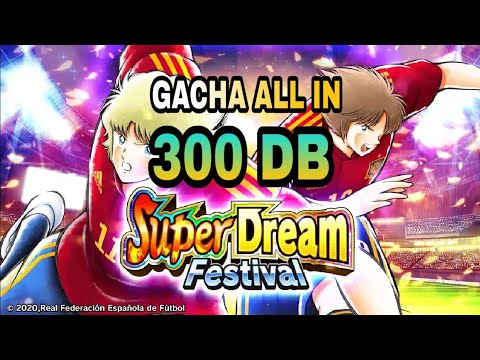 GACHA 300 DB PULL ALL IN SUPER DREAM FESTIVAL MICHAEL & RAPHAEL | CAPTAIN TSUBASA DREAM TEAM